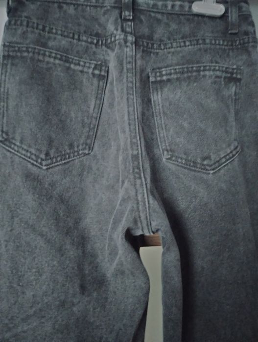 Shine jeansy z dziurami xs