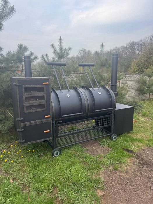 Smoker-grill-wędzarnia 3w1