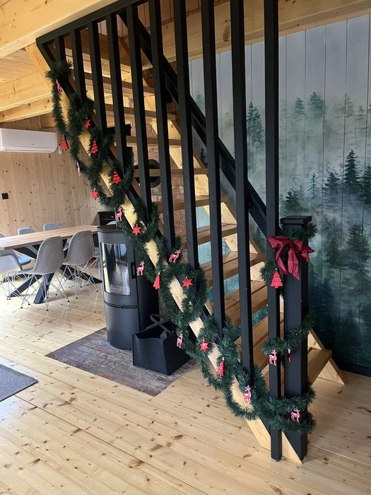 Domek do wynajęcia zalew Ostrowy balia sauna cisza Dom na krańcu lasu!