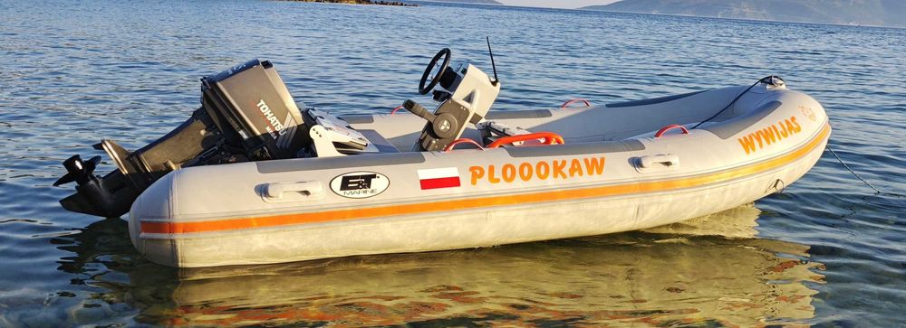 ALU RIB 380 Tohatsu 25 zwinny i szybki