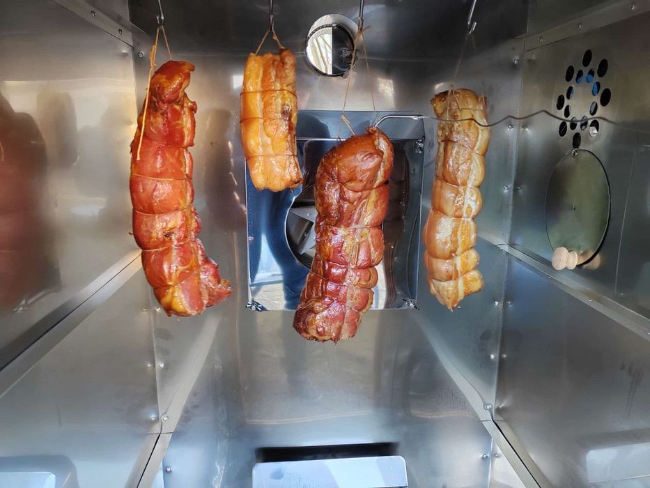 Коптильня холодного и горячего копчения на 10 кг утепленная