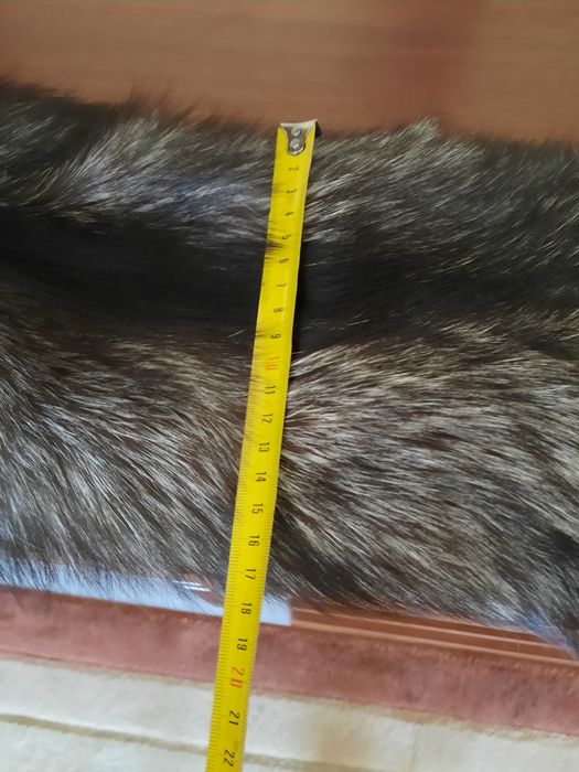 Продам мех чернобурка новый