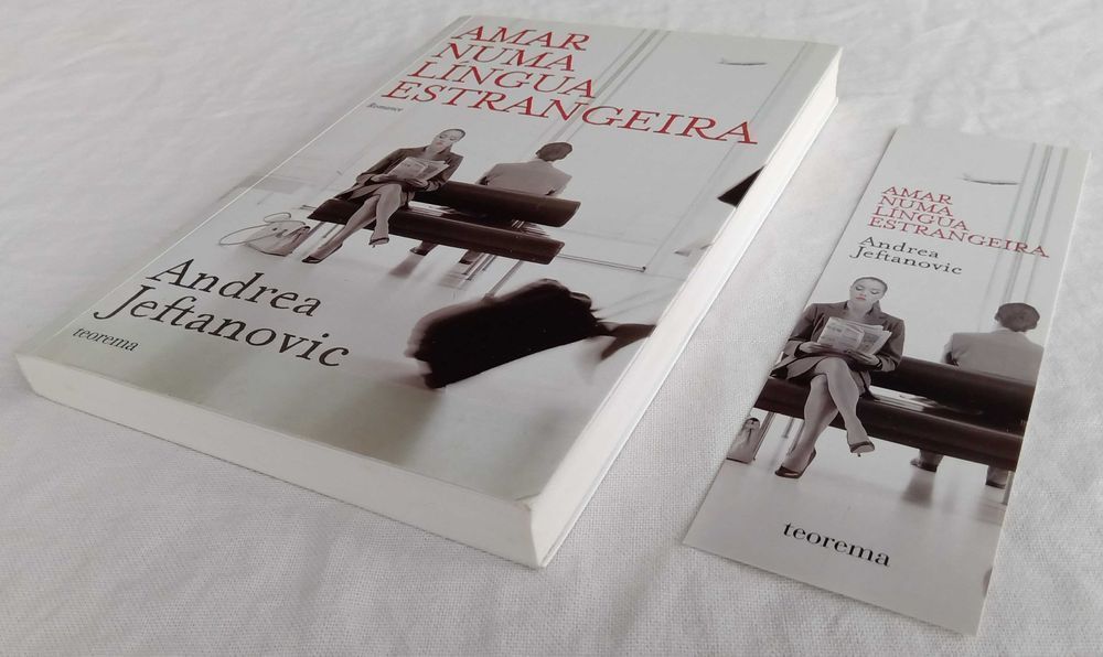 Livro Amar Numa Língua Estrangeira de Andrea Jeftanovic [Portes Inc]