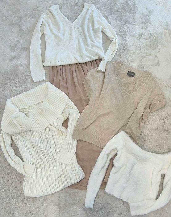 Ogromna paka damskich ubrań 300 sztuk w rozm XS/S