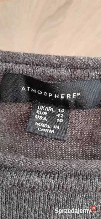 sweter popielaty