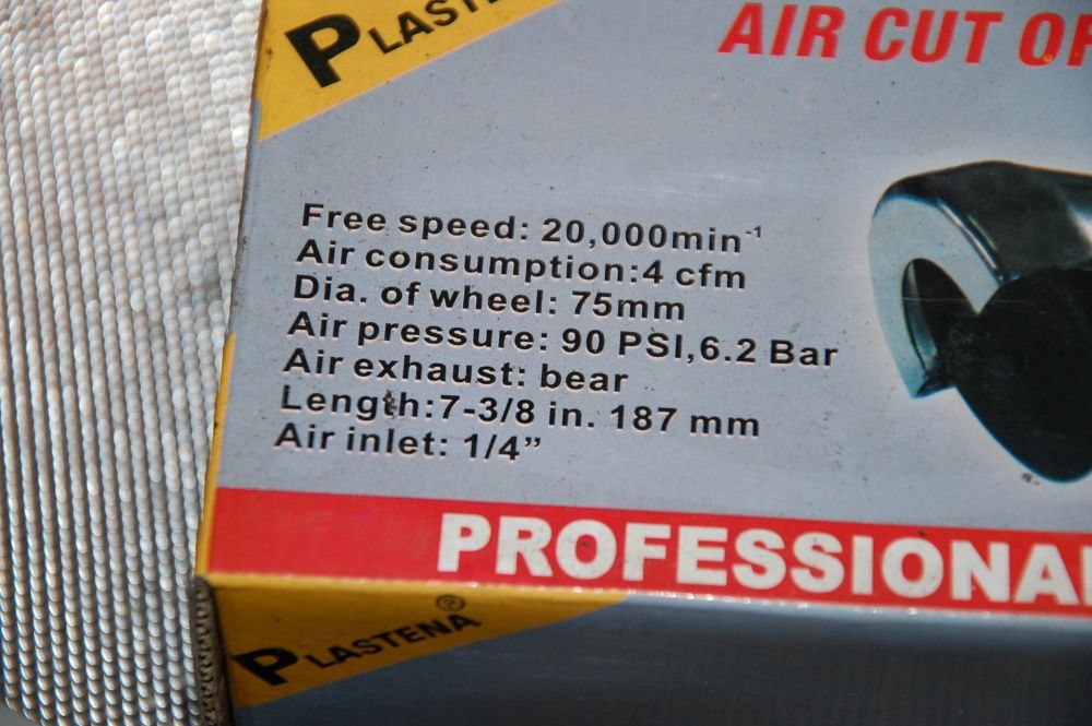 nowa pneumatyczna szlifierka katowa