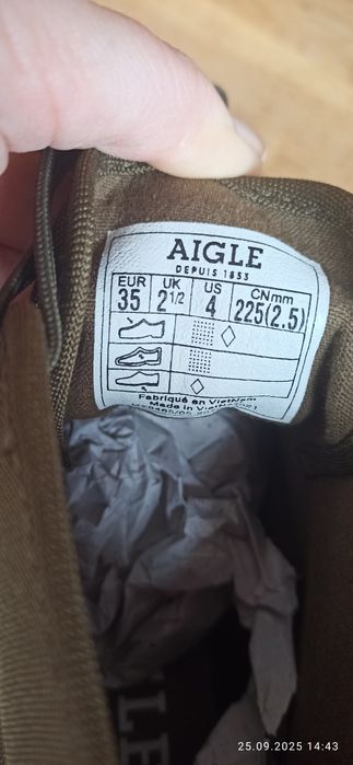 Кеди, кросівки, снікерси Aigle, розмір 35, устілка 22,5