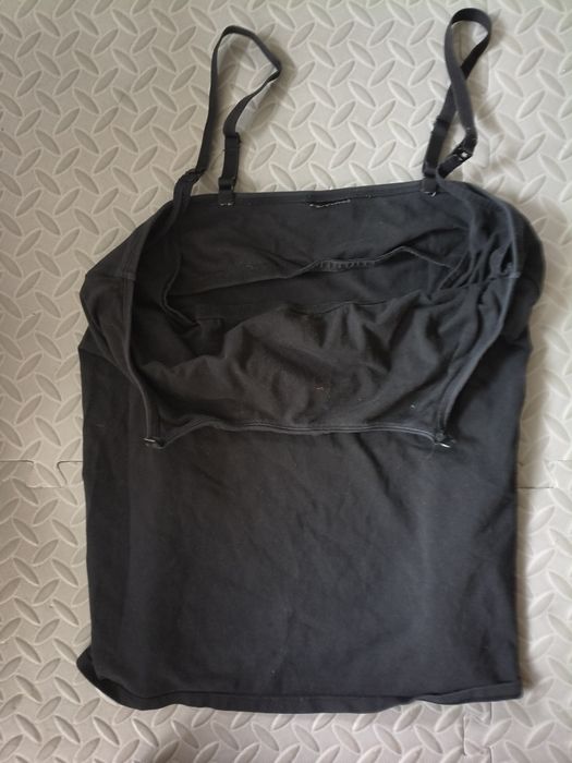 Top do karmienia czarny XL