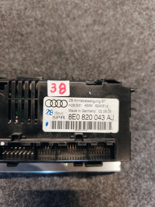 Climatronic sofagem / comando chaufagem AUDI A4 B7