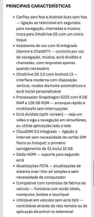 Streamer Ottocast P3 Pro Novo