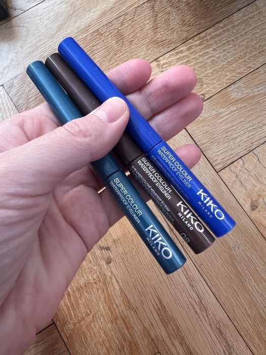 Eyelinery kiko milano różne kolory