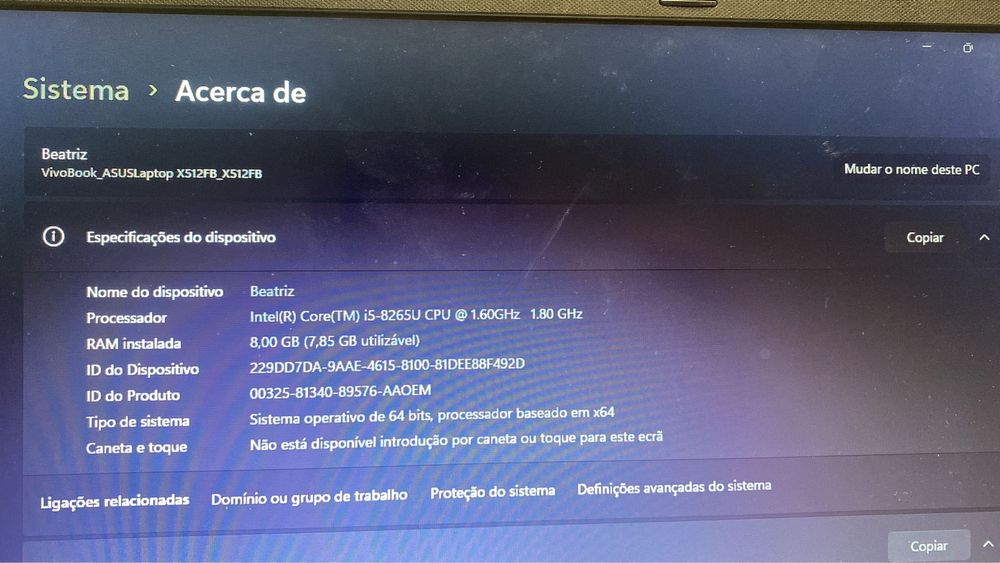Portáti ASUS Vivobook X512FB64729406701827124