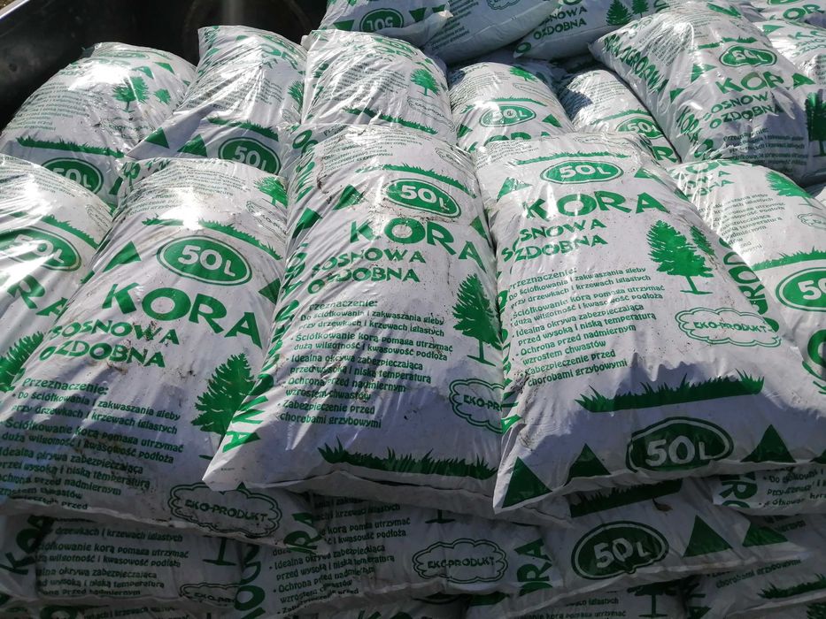 Darmowa dostawa od 10szt Kora sosnowa ziemia ogrodowa torf obornik
