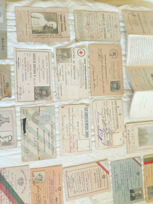 Cartões muito antigos