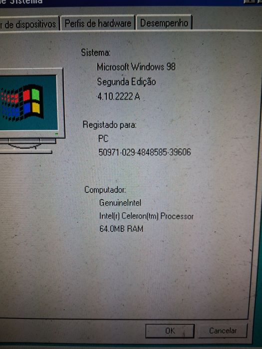 Conjunto de pc HP com monitor, teclado e rato