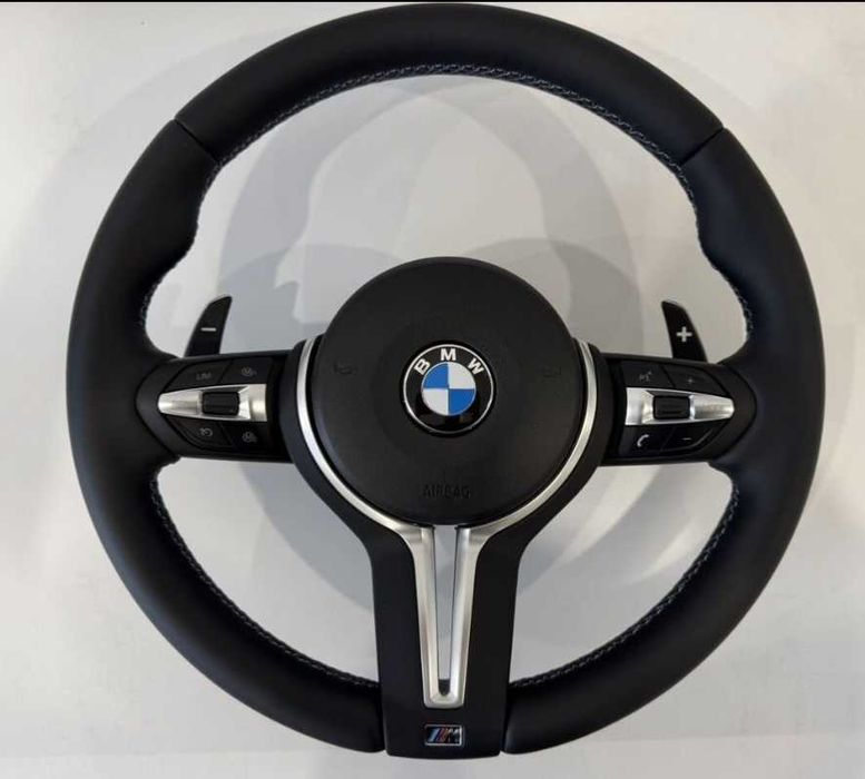 ‼️ M3 Style Кермо BMW Premium ‼️ Спортивний Руль зі Шкіри Nappa для БМВ F30 F31 F32 F33 F36 F20 F21 F10 F11 F25 F15