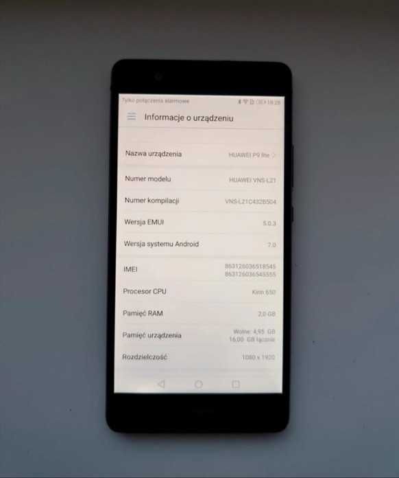 Telefon Huawei P9 Lite