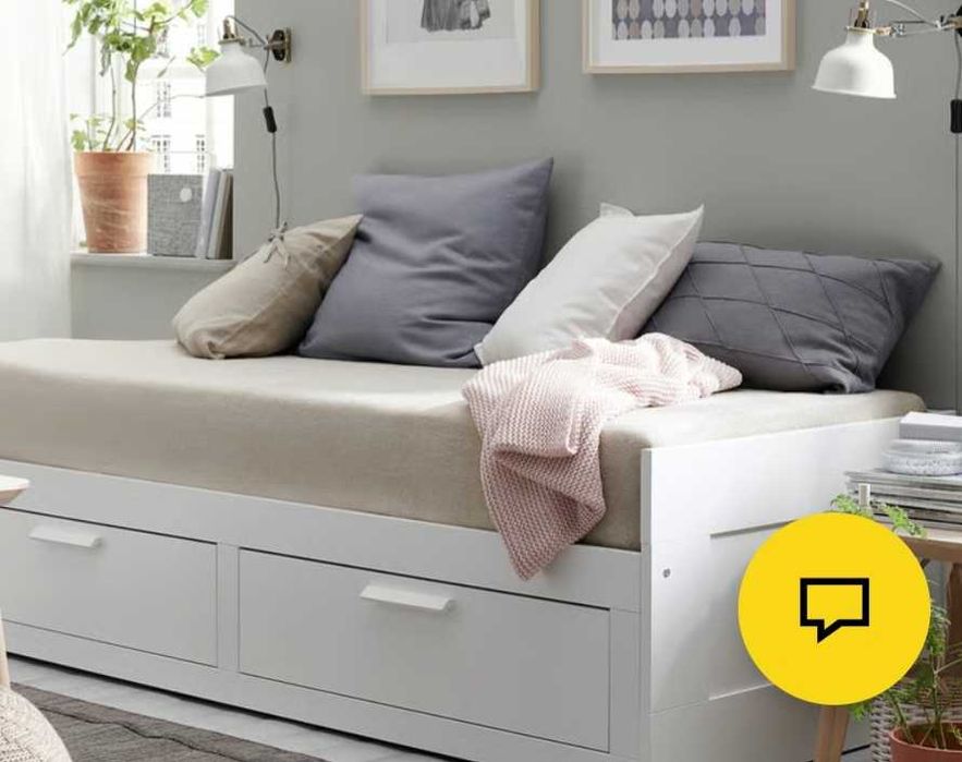 Cama com gavetas e sofa para guardar brinquedos