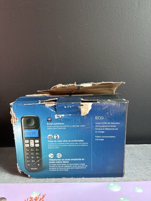 Telefon bezprzewodowy Philips D131 Duo