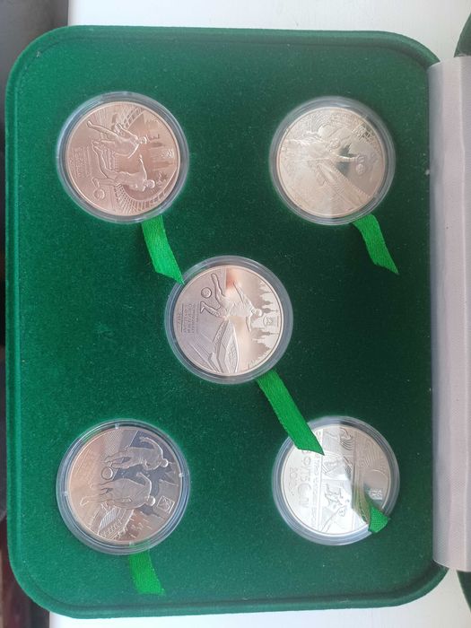 Набор монет в футлярі Евро 2012