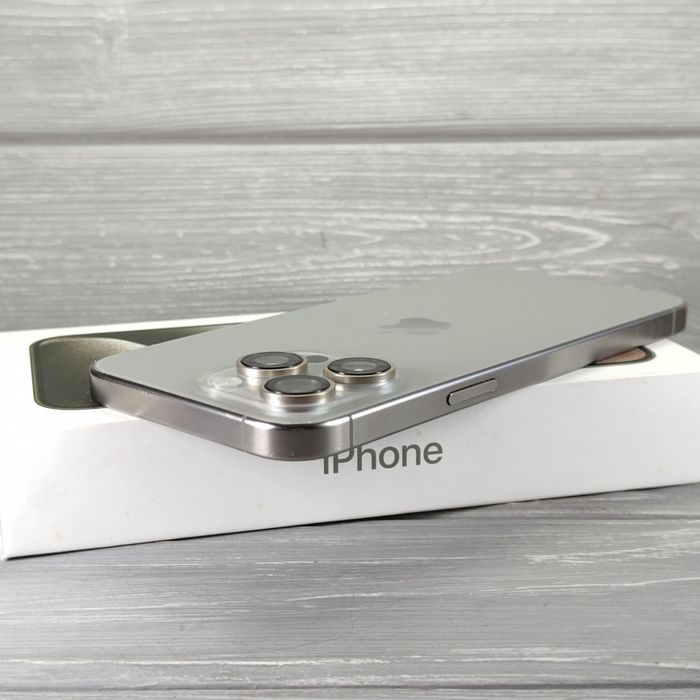 iPhone 15 Pro Max 256GB Natural Titanium | Ідеальний стан | Айфон 15 Про Макс