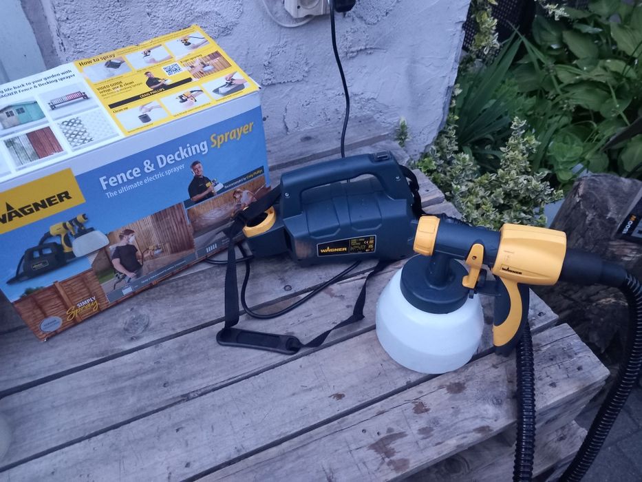 Pistolet malarski do ogrodzenia tarasów Wagner  460W