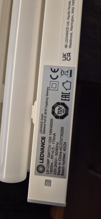 Lampadas led barra Ledvance 4000k