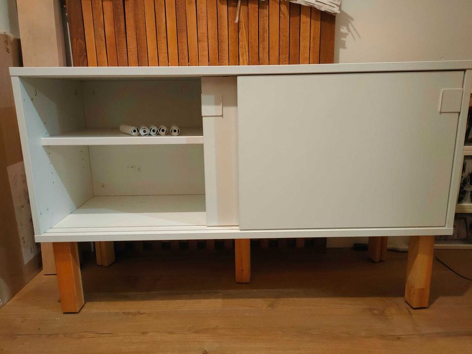 Szafka na buty Ikea - biała rozsuwana