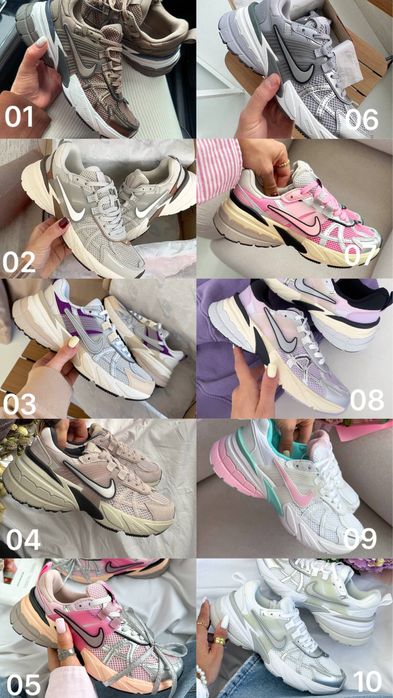 Трендові сплртивні кросівки Nike V2K Runtekk Pink найк в2к рунтекк
