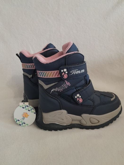 Зимние ботинки.  Зимові черевики на дівчинку. Зимние сапоги  Tom.M