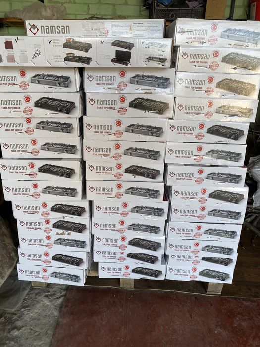 Газовые плиты 1-2-3 комфорки (Турция)