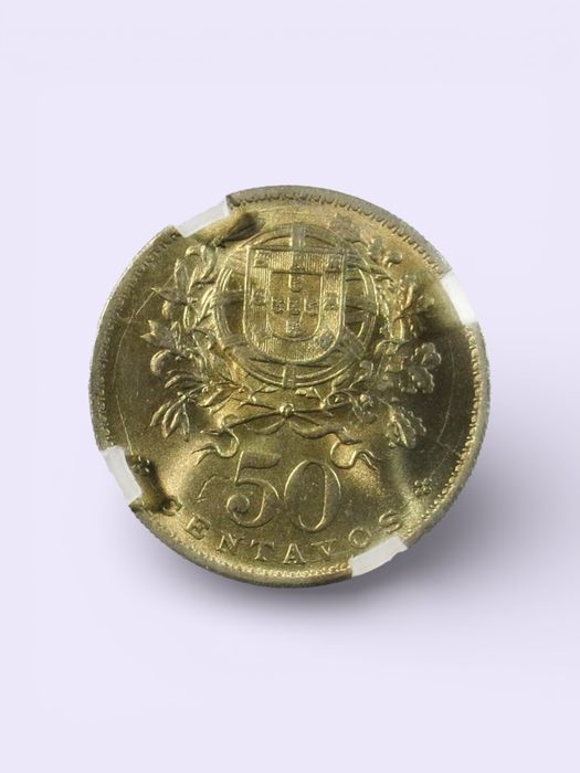 1929 - 50 Centavos GENI MS64