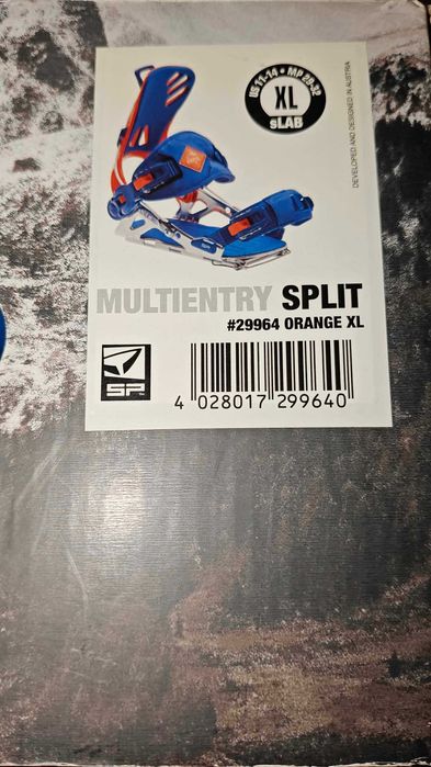Wiązania splitboardowe SP Multientry Split Orange XL