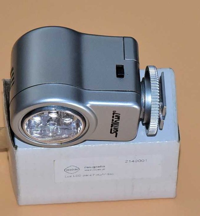 Luz LED para fotografia e Video