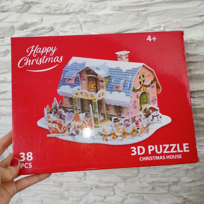 Puzzle 3 D świąteczne