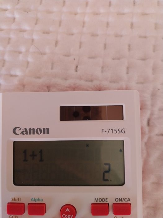 Calculadora Científica Canon F-715SG