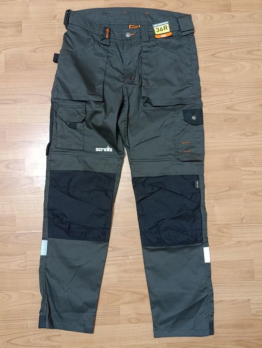 (р.52) Робочі штани Scruffs на пояс 92см