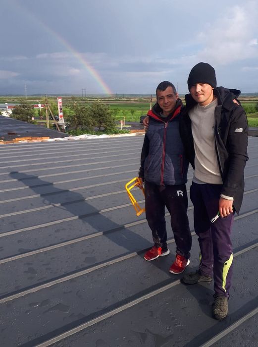 Покрівля. Покрівельні роботи.Монтаж фальцевої покрівлі,клік фальц,