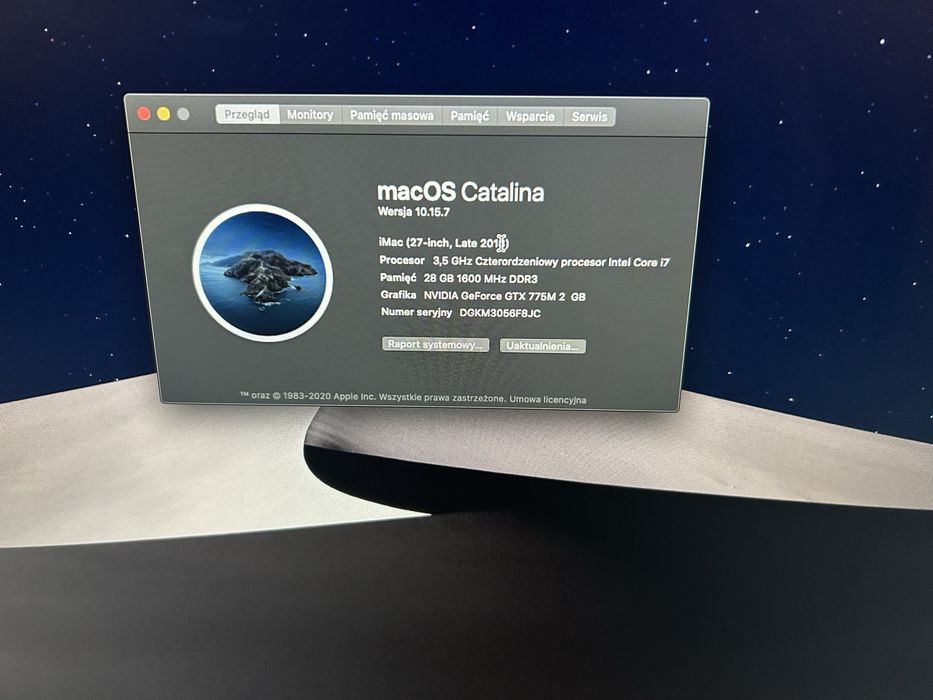 Apple iMac 27 i7 3.5Ghz 16GB RAM 1TB SSD