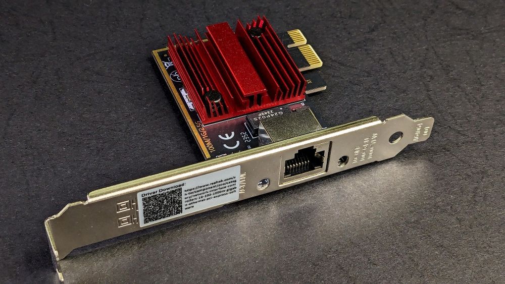 Сетевая карта 2.5Гбіт/с Lan RTL8125BG PCI-e 1x