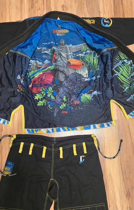 Kimono, strój sportowy , Gi, GROUND GAME CARIOCA GI do BJJ