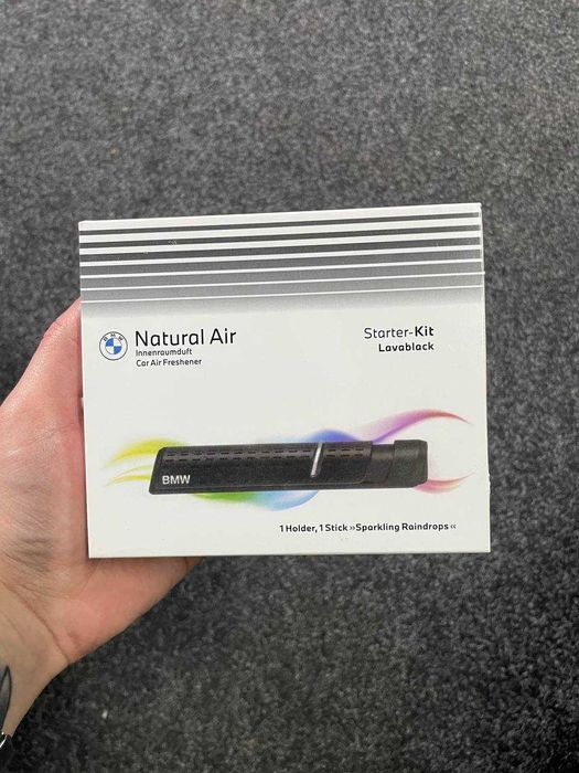Ароматизатор БМВ Starter Kit BMW освежитель салона lava black арома