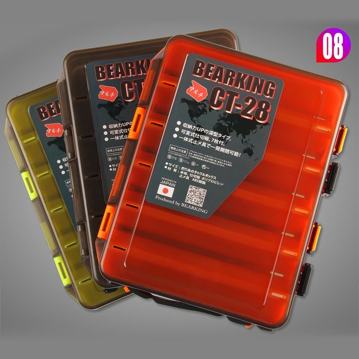 Коробка под воблеры двусторонняя от BearKing 27*18*5см