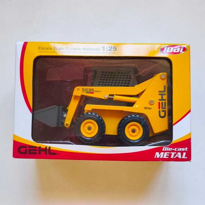 Joal GEHL 5635 DXT Turbo Skid-steer loader Escala 1:25 Metal