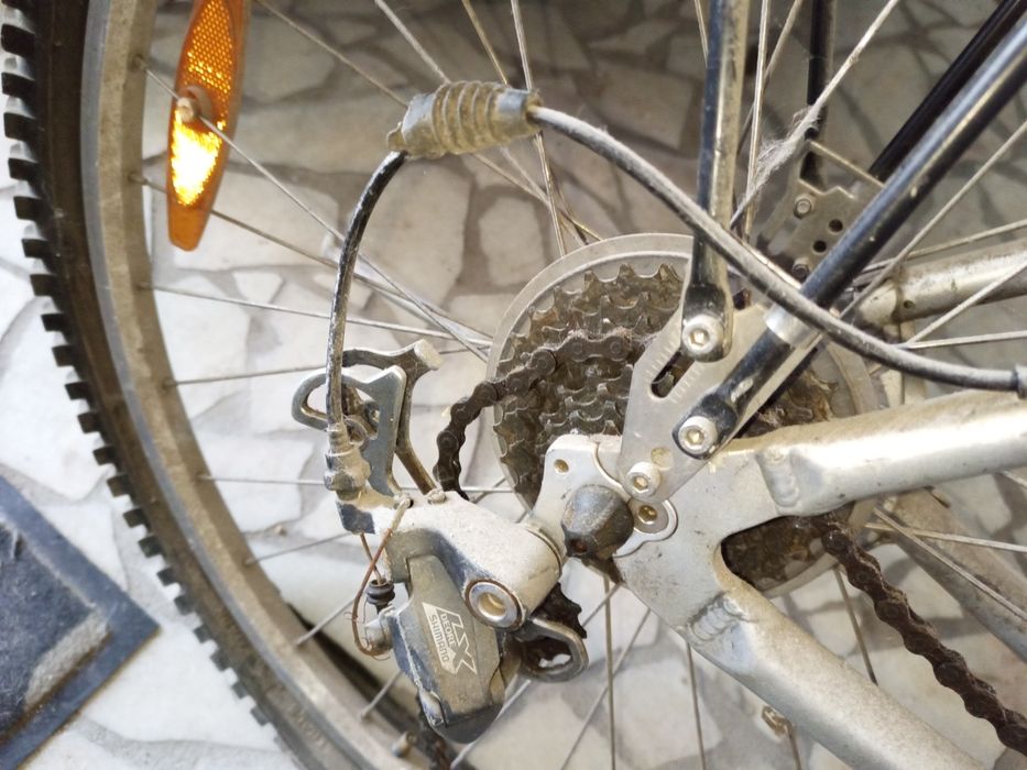 Bicicleta de alumínio