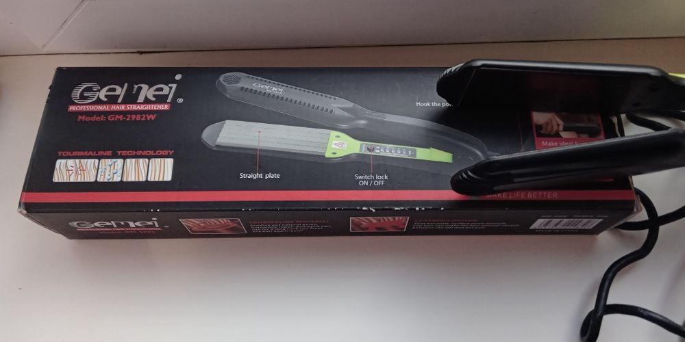 Утюжок выпрямитель для волос Gemei