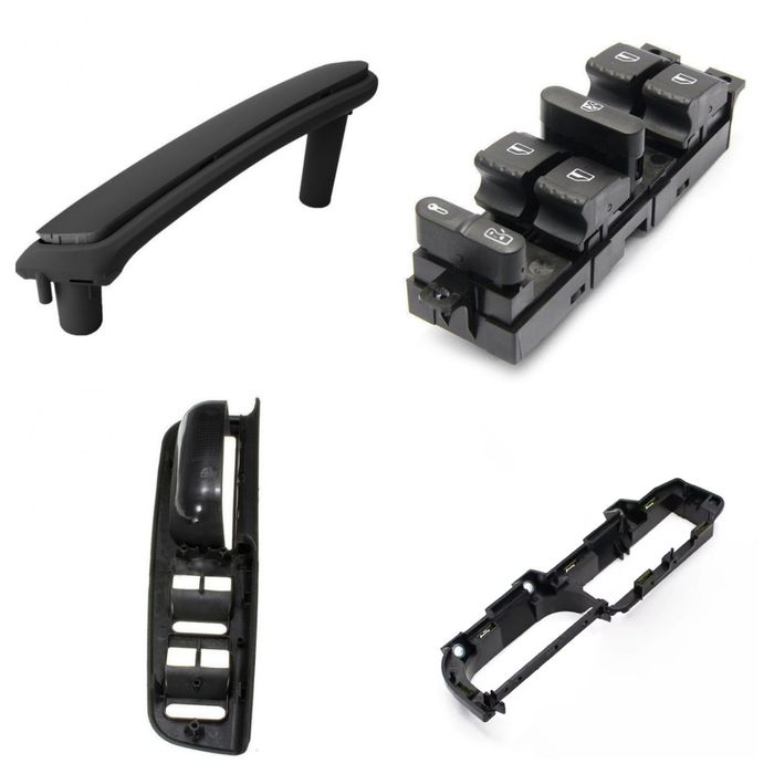 Puxadores pega maçaneta Botão porta VW Passat B5 Golf 4, Skoda