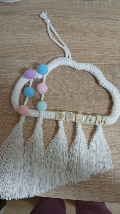 Artigos decorativos em macramé