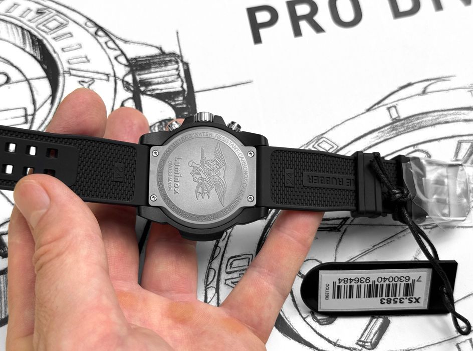 Годинник LUMINOX XS.3583 Navy SEAL 3580 Series 45 mm. 200 MT Swiss Made