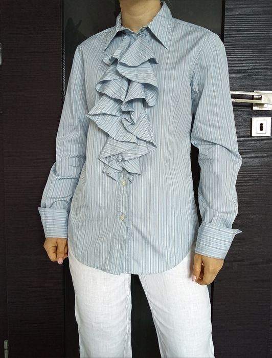 Bawełniana koszula w paski Ralph Lauren